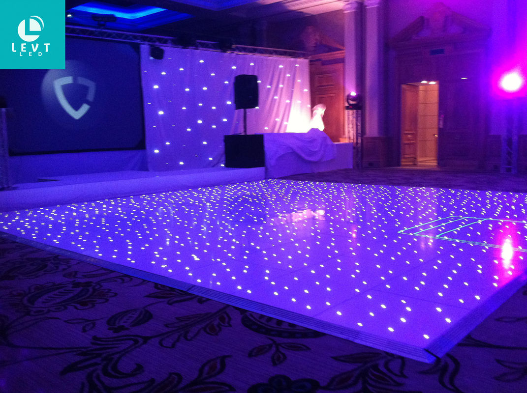 Waterproof RGB Back Style Led Dj Stage Dance Floor With 250mm*250mm