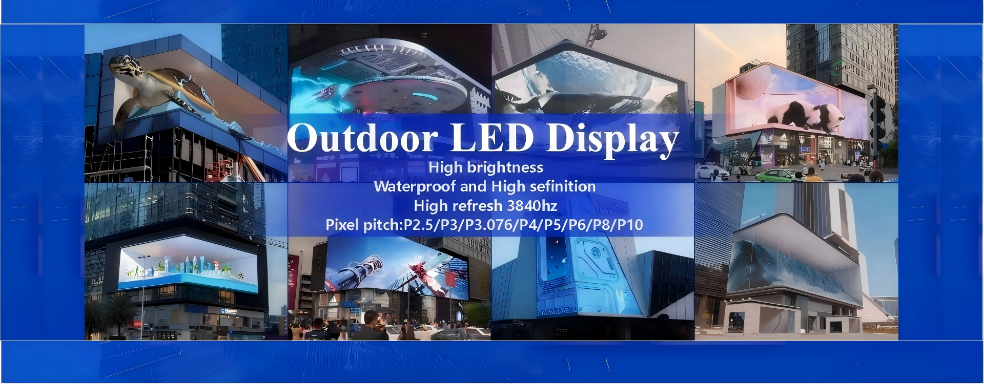 Quality Outdoor Advertising LED Display factory