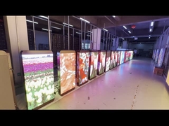 Outdoor street pole led display screen