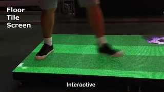 Full Color LED Display /Floor Tile led Screen 
