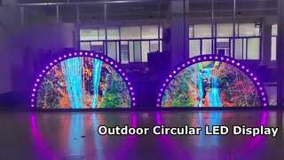 2m Diameter Circular Led Display Screen