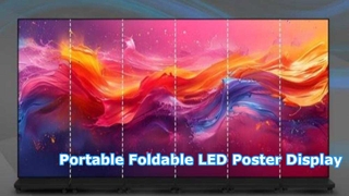 Portable Foldable LED Poster Screen for Business Advertising