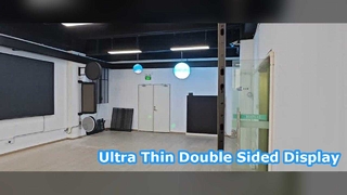 Ultra Thin Double Sided LED Display for Modern Advertising