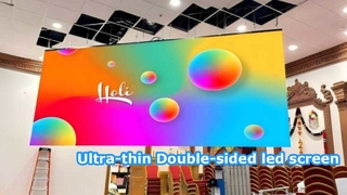 Ultra Thin Double Sided LED Display 