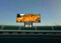 Outdoor P10 P8 P6 LED Advertising Screen 6500cd/M2 Brightness Single Pillar Type