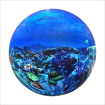 Outdoor P6 Spherical Led Display Ball Screen Full Colour Custom Made