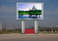 SMD P8 Outdoor Advertising Led Display Screen Double Pillar Type 40x20 dots