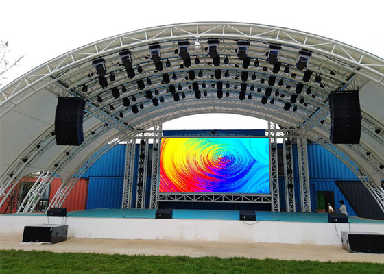 P4 Outdoor Concert LED Screen Rental Displays High Resolution Die Casting Aluminum