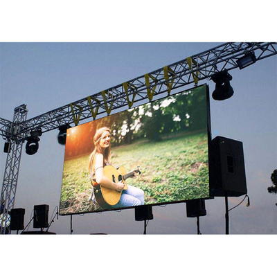 Super Light P3.91 Outdoor Rental LED Screen Movable For Concert Background
