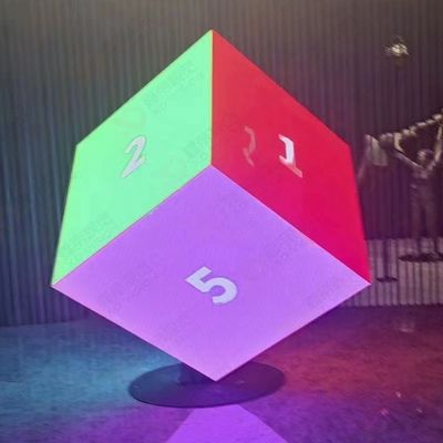 Led Cubic box  Cube LED 3D Video Logo Magic Cube Display Screen Rubik's Cube Screen Advertising Led Display