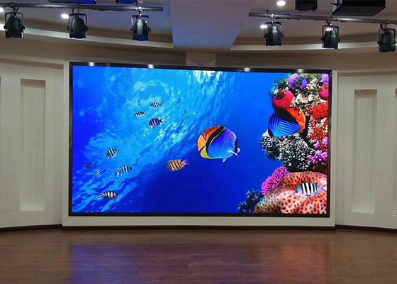 Indoor HD 1.8mm Conference Room LED Display screen 200w Quick Install