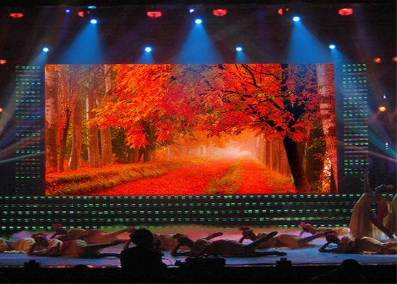 P3.91 Giant Video Wall 64x64 Dots Outdoor Led Display Screen For Rent
