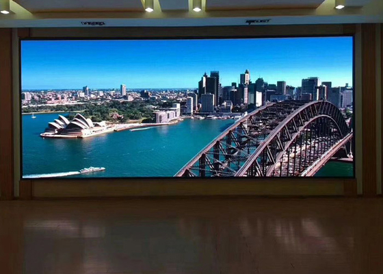 Waterproof IP31 Led Wall Display Screen Indoor SMD1515 Ultra Wide View Angle