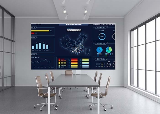Indoor 4k Conference Room LED Display Front Service Small Pitch 172x86 dots