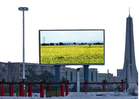 Wall Mounted Front Maintenance Seamless Outdoor 90 Degrees Fixed Ultra Thin Led Display