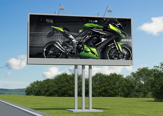 SMD 3 In 1 Digital Advertising Billboard 10mm Pixel Pitch Thin Panel