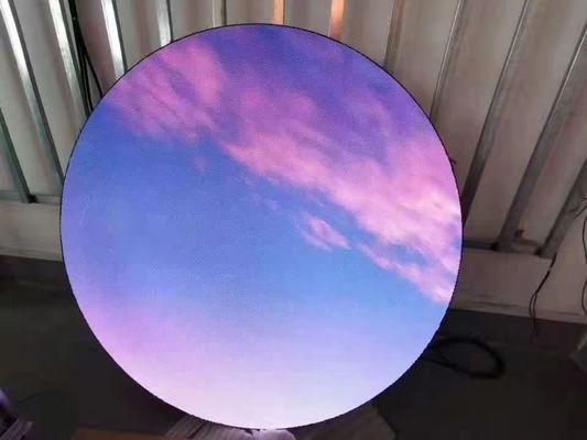 Led Screen Rounded P2 512mm Indoor Round Circular Led Screen Display Circle Circular Logo ...
