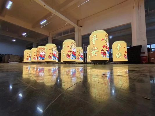 Indoor Advertising Flexible Led Display Screen Beer led display Cola ...