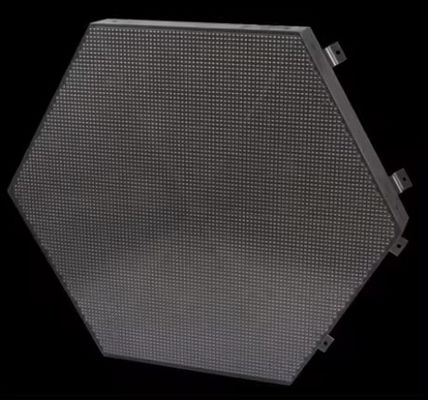 Hotel GOB Hex Led Display Panel Screen Full Color 600mm P4mm